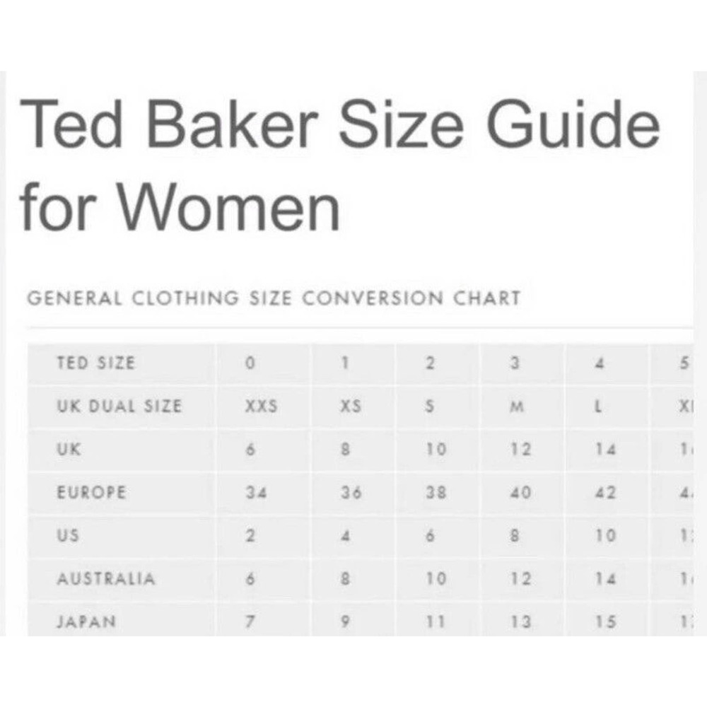 Ted Baker Luuciee Fit Flare Ruffle Scuba Dress Barbiecore Valentines Size 1 XS - Picture 12 of 12